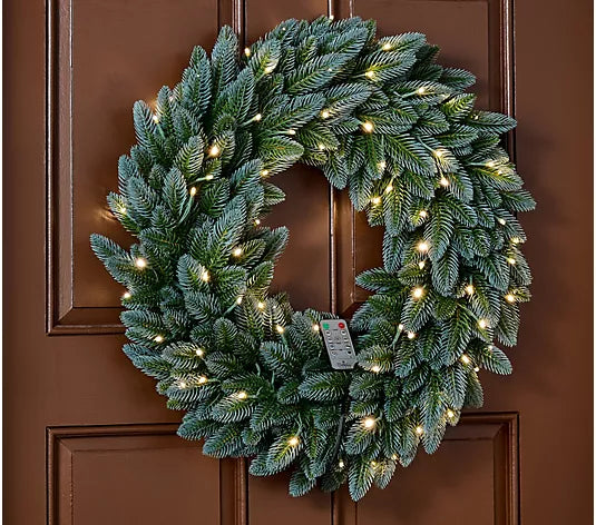 Grand Radiance 26" Wreath with 3-in-1 LEDs